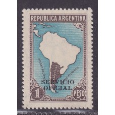 ARGENTINA SERVICIO OFICIAL GJ 648 ESTAMPILLA NUEVA MINT U$ 1,12